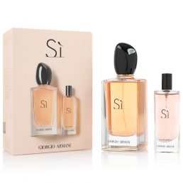 Giorgio Armani Si Eau de Parfum 100ml Spray + 15ml Spray Set