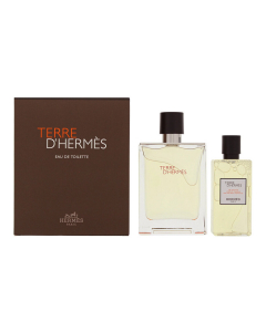 Hermes Terre D'Hermes Eau de Toilette 100ml Spray + 80ml S/G Set