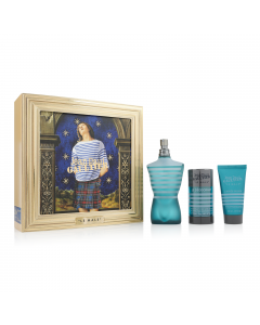 Jean Paul Gaultier Le Male Eau de Toilette 125ml Spray 3 Pcs Gift Set